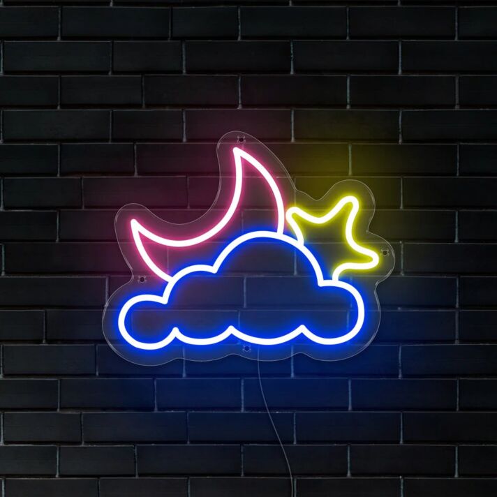 Transform Your Space: From Cozy Evenings at Home to Vibrant Store Displays with Stary Night Mini LED Neon Sign.