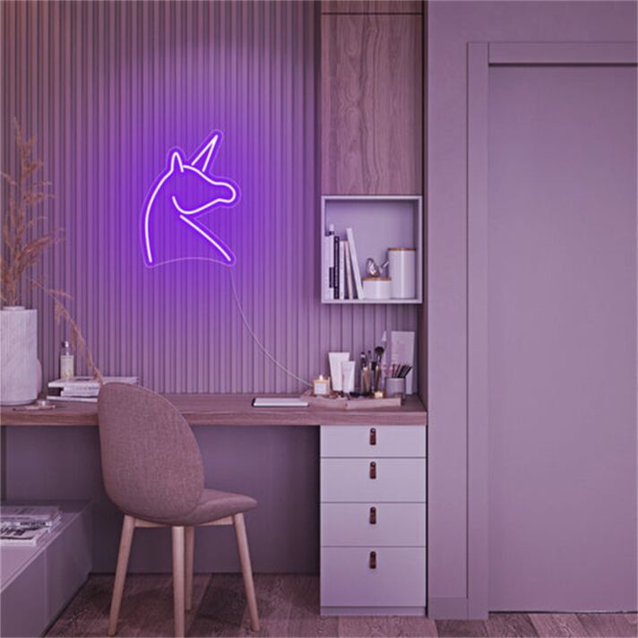 Magically Transform Your Kids’ Room, Birthday Celebrations, and Play Spaces with the Unicorn LED Neon Sign.