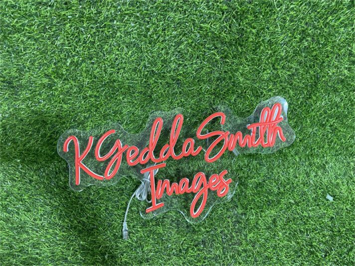 Brighten up Your Bar, Office, and Special Celebrations with Custom Kgedda Smith Images LED Neon Sign.