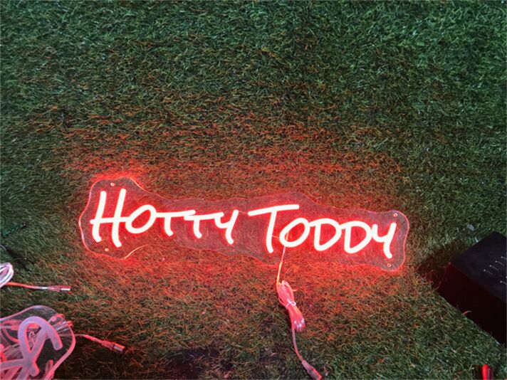 Brighten Up Your Bar, Office, or Home with the Hotty Toddy For Wall Decor LED Neon Sign.