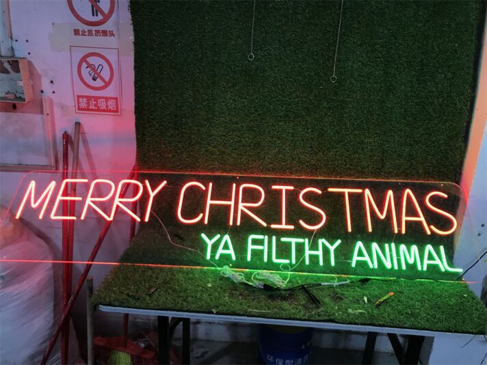 Brighten Up Your Festive Celebrations: Merry Christmas For Bar LED Custom Neon Sign for Home, Office, and Holiday Events Decoration
