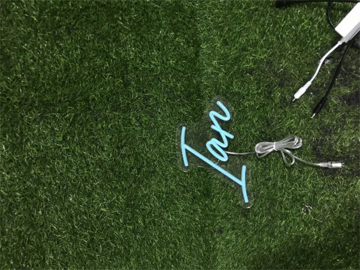 Brighten Up Your Space: Personalize Custom Ian LED Neon Sign for Home Decor, Office Ambiance, and Vibrant Storefronts.