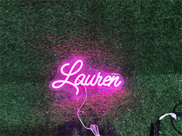 Brighten Up Your Space: Personalize Custom Lauren LED Neon Sign for Bars, Weddings, and Cozy Home Vibes