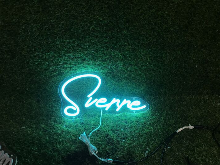 Brighten Your Special Day and Spaces: Personalize Custom Sverre LED Neon Sign for Weddings, Offices, and Home Decor.