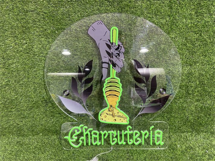 Transform any setting from your cozy home to vibrant parties with the Uv Sign Cool Logo LED Neon Sign.