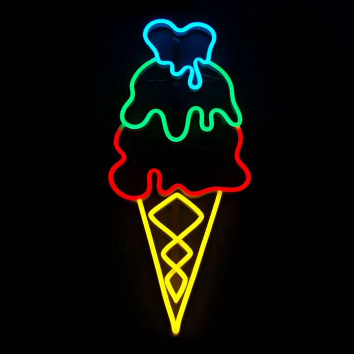 Ice Cream Neon Sign