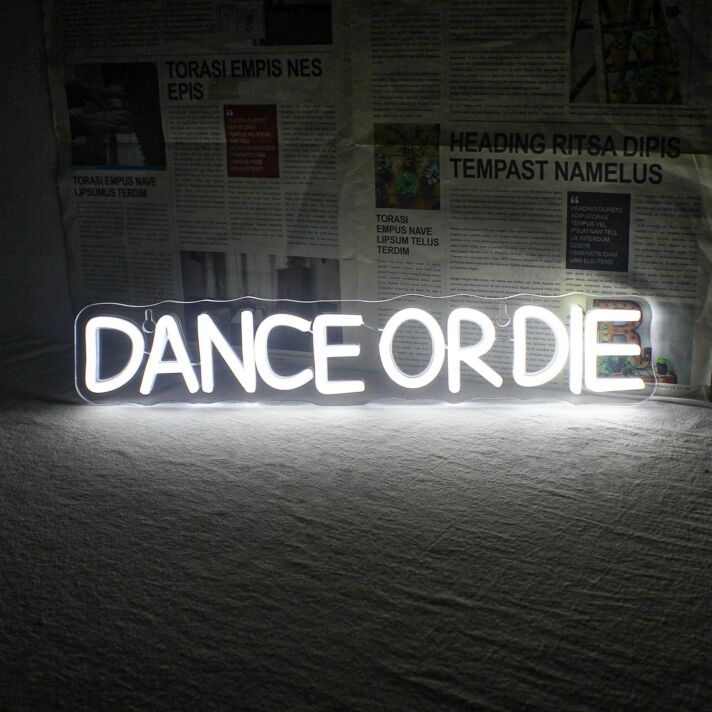 Brighten Up Your Bar, Party, or Wedding Ambiance with the Danceordie Neon Sign