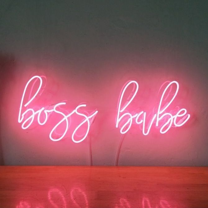 Boss Babe' Neon Sign