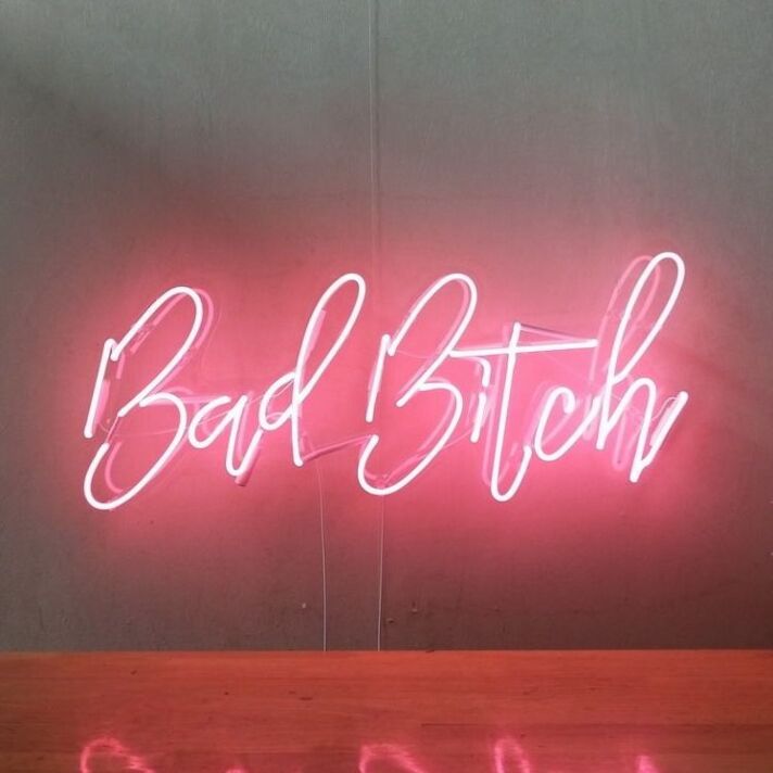 Bad Bitch Neon Sign