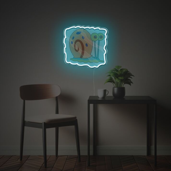 Brighten Up Your Home, Office, or Bar Ambiance with Frozen Gary LED Neon Acrylic Artwork.