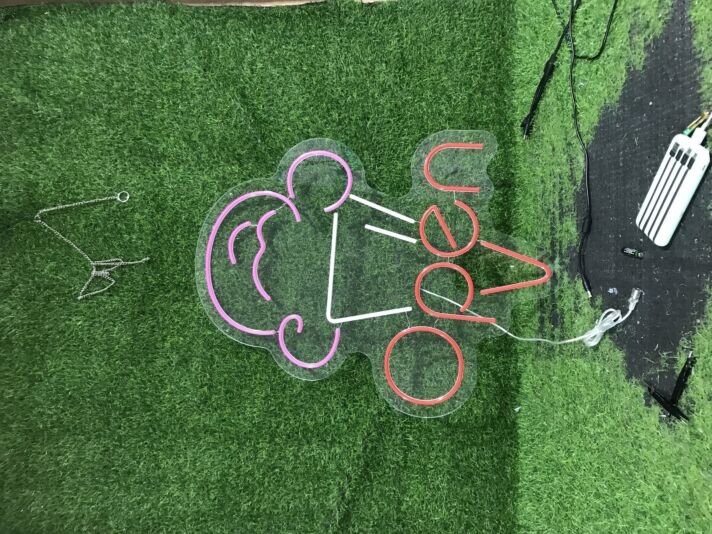 Brighten Your Storefront or Themed Party: Open With Ice Cream LED Neon Sign Perfect for Food Establishments and Celebrations