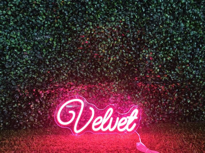 Brighten Up Your Special Moments: Velvet Red LED Neon Sign for Weddings, Bars, and Home Décor.