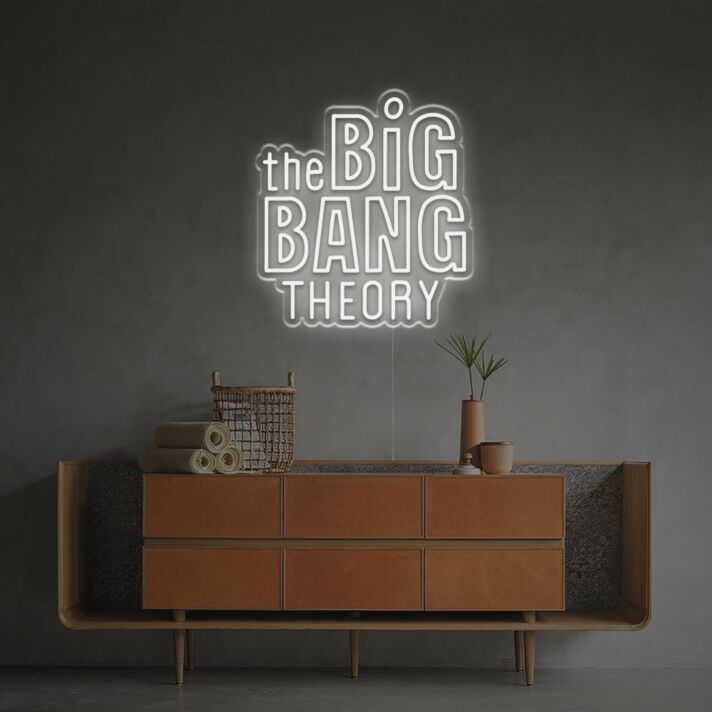 Brighten Up Your Space: The Big Bang Theory LED Neon Sign for Bars, Parties, and Geek Chic Decor