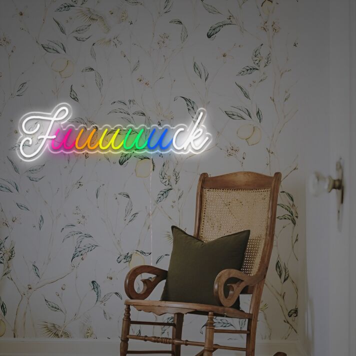 Brighten Your Nightlife Adventures: Ideal for Bars, Clubs, and Bachelor Parties - Fuuuuuck LED Neon Sign