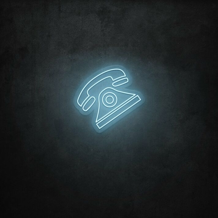 Telephone LED Sign