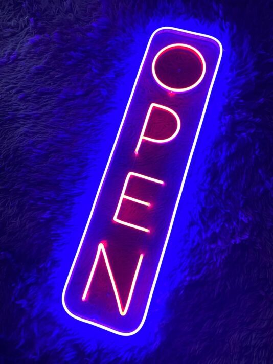 Open Arrow Led Neon Sign Welcome Neon Light Bar Club Led Light