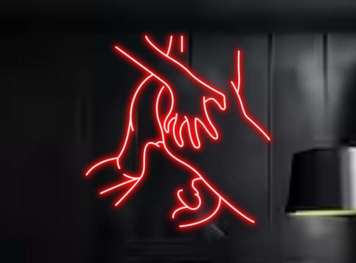 Sexy Couple Neon Led Sign Couple Led Neon Sign Couple Bedroom Deco