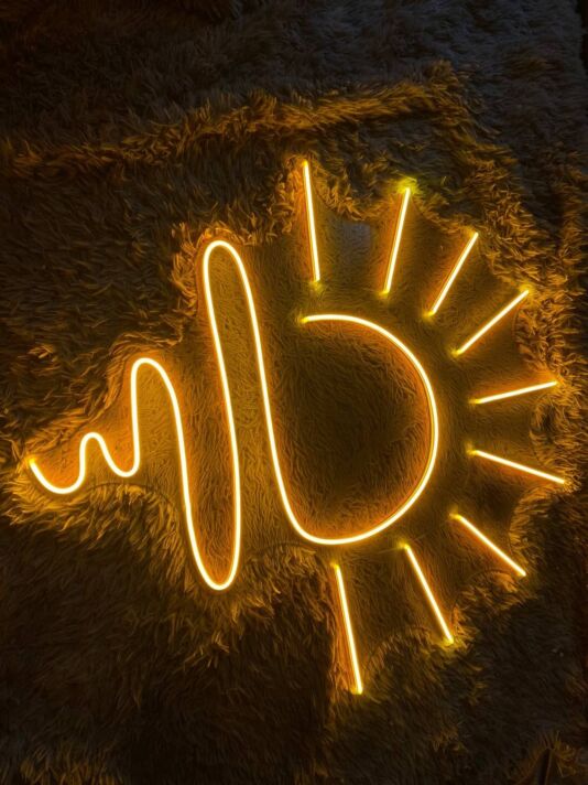 Sunrise Sunset Lover Neon Light Sun Decor Led Neon Sign