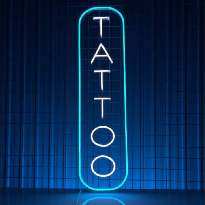 Tattoo Studio Led Neon Sign Tattoo Open Welcome Decor Led Sign Tattoo Studio