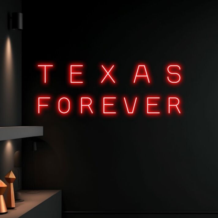 Texas Forever Led Neon Sign Bar Club Decor