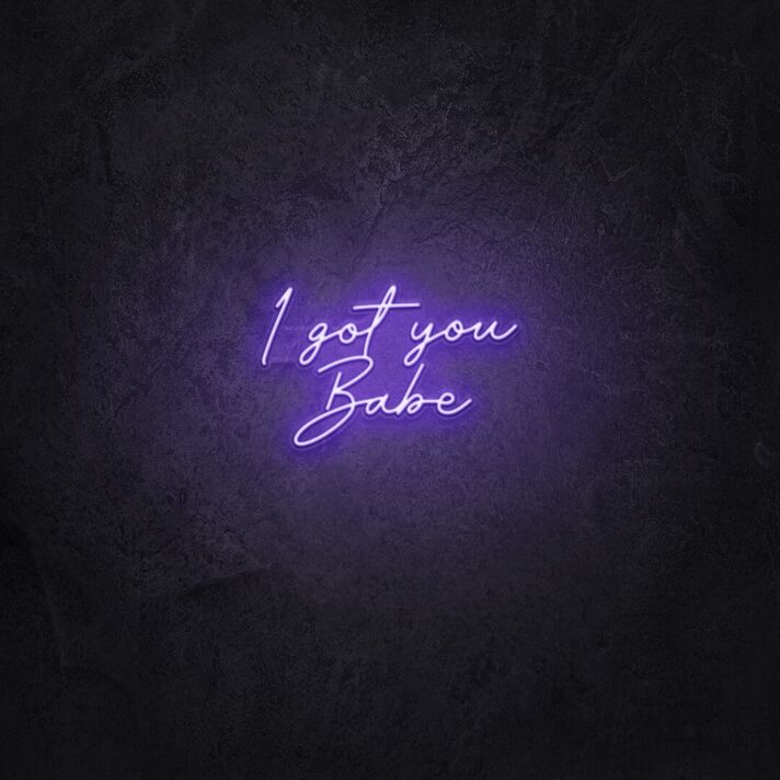 I Got You Babe LED Neon Sign