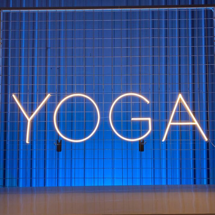 Love Yoga Led Sign Yoga Lover Light Neon Decor Christmas Decor