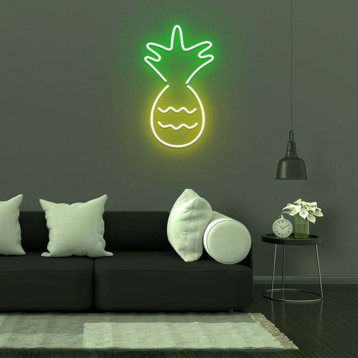 Pineapple LED Sign