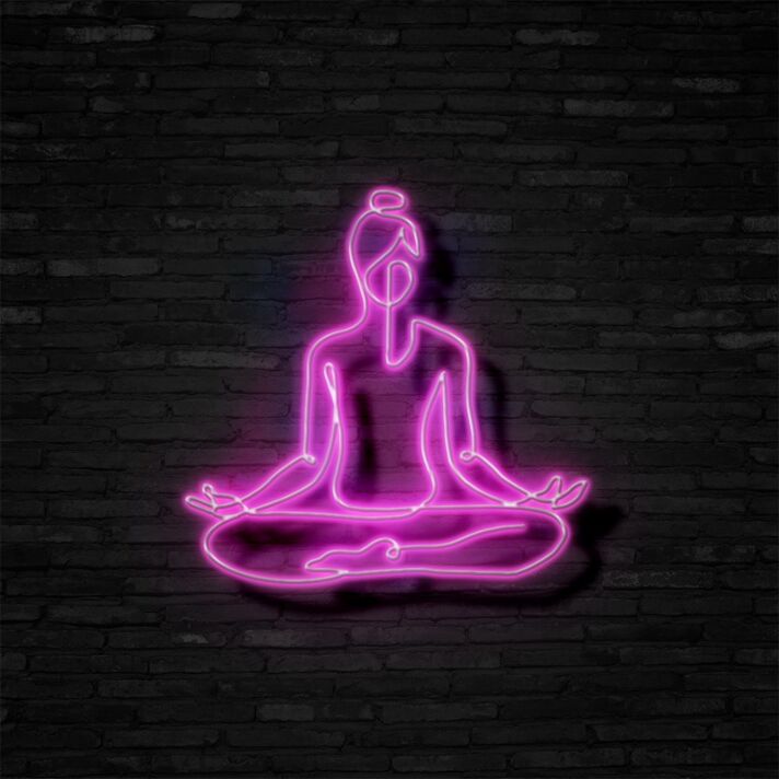 Meditation Neon Sign