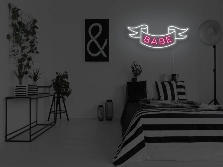 Babe Neon Sign