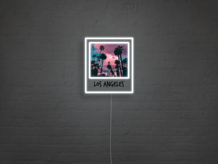 Personalized Retro Photo Neon Sign