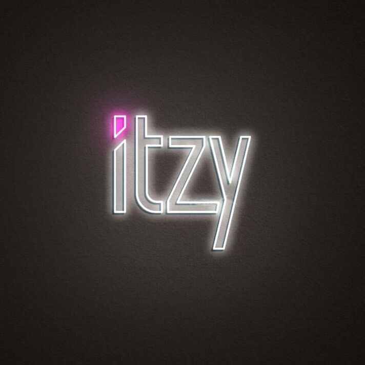 Itzy Neon Sign