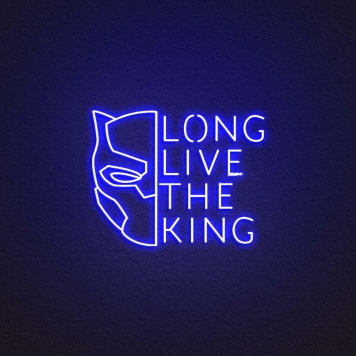 Wakanda Neon Sign