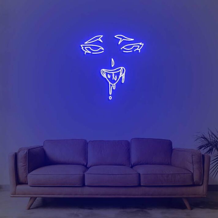 Face Neon Sign