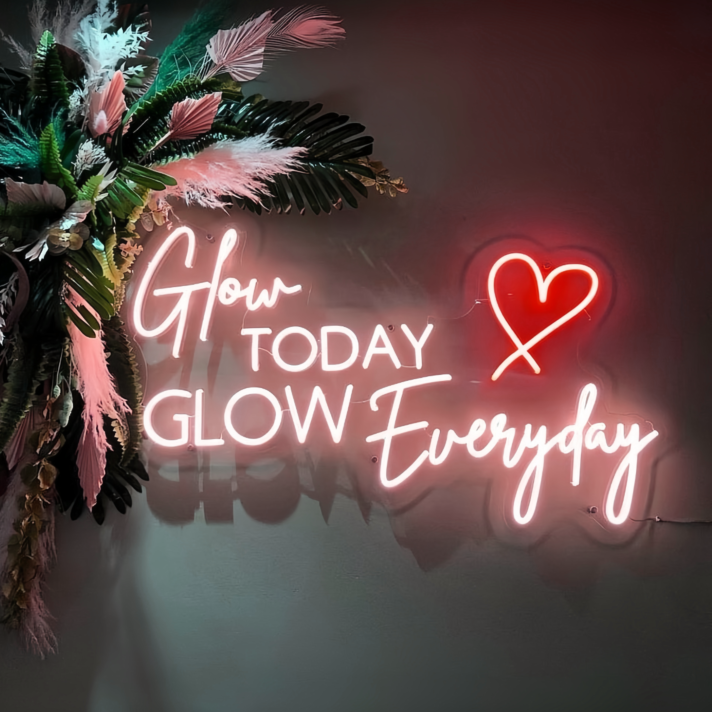 Illuminate Your Day  Shine Every Moment - Neon Sign