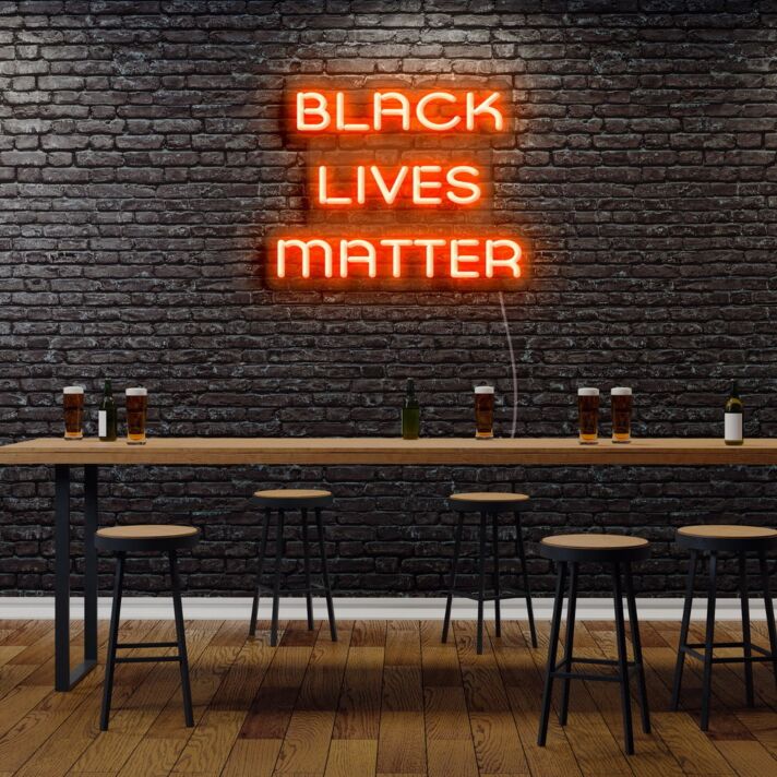 Black Lives Matter Neon Sign