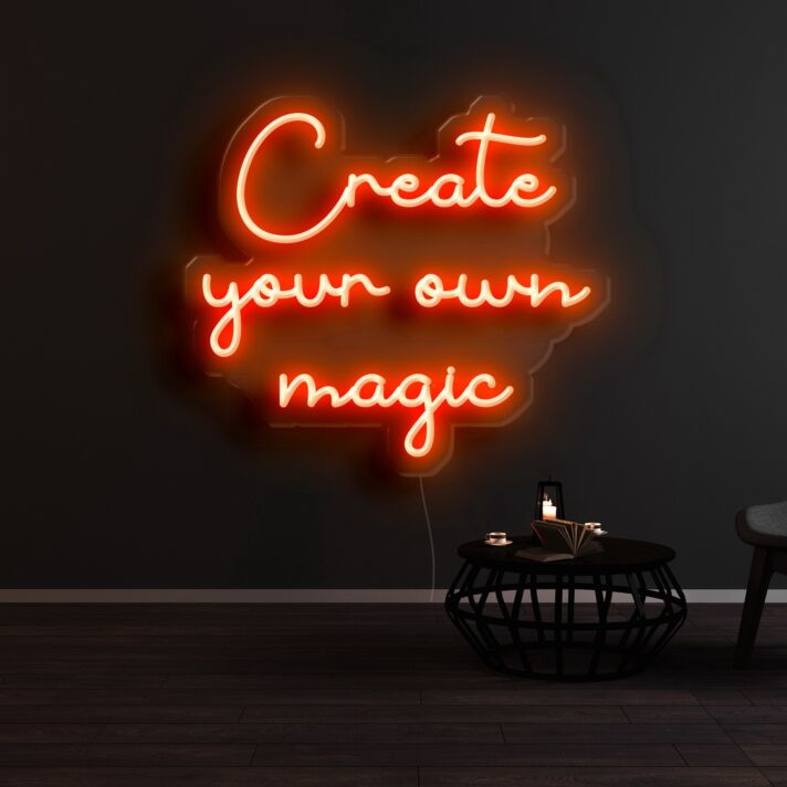 Create Your Own Magic Neon Sign