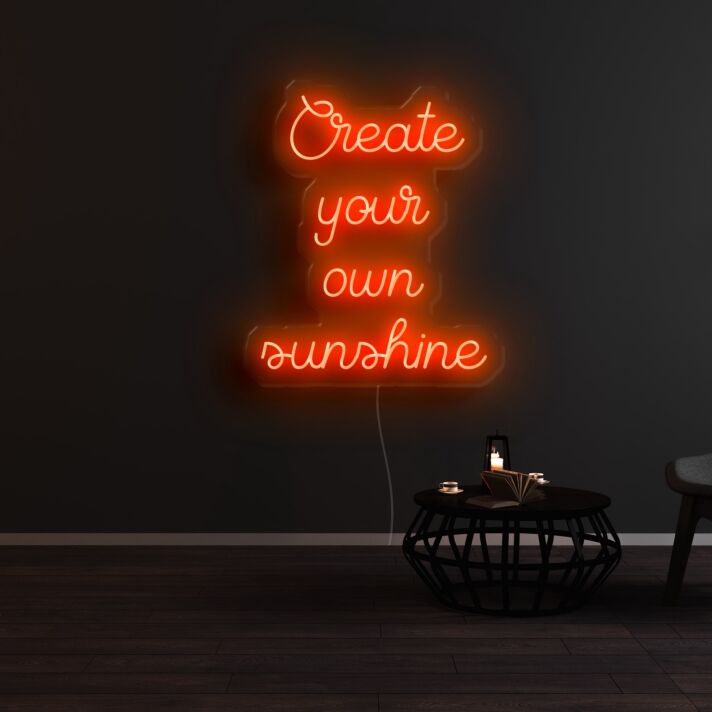 Create Your Own Sunshine Neon Sign