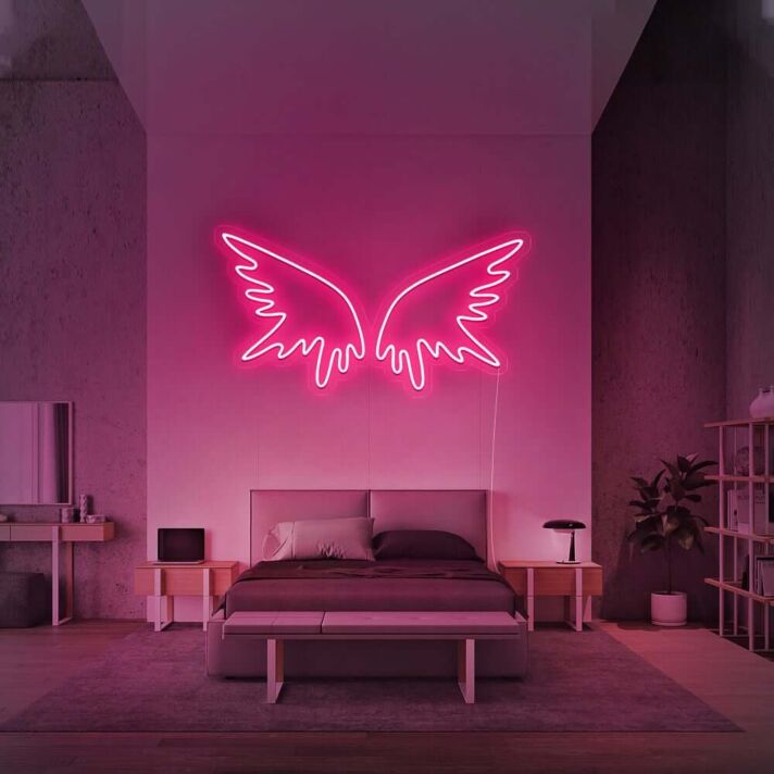 Angel Wings V2 Neon Sign