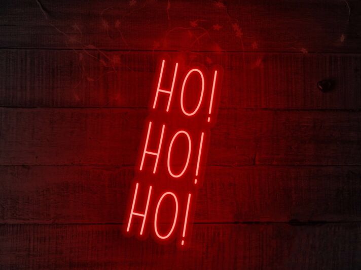 Ho Ho Ho Neon Sign