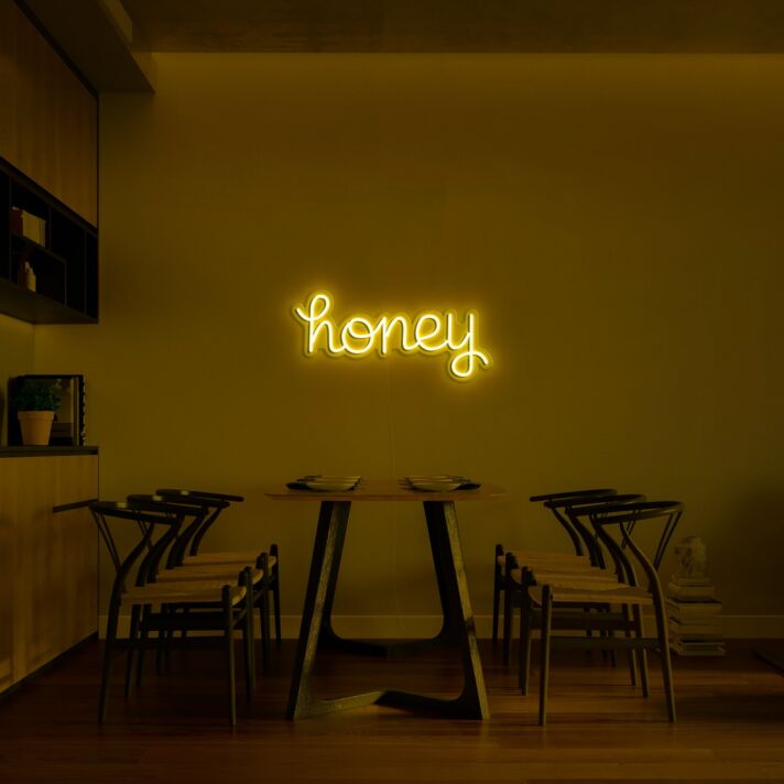 Honey Neon Sign