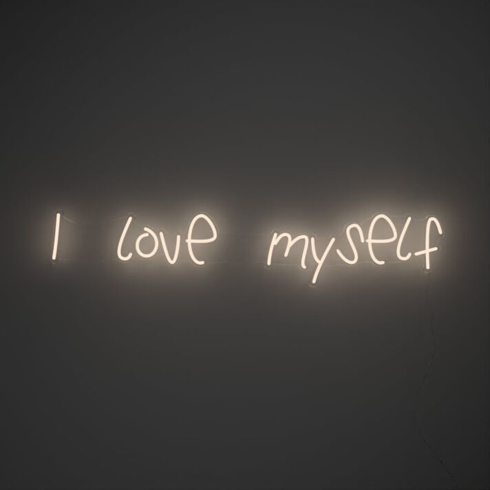 I Love Myself Neon Sign