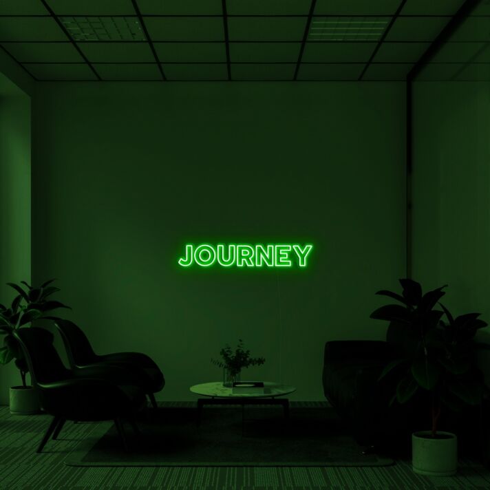 Journey Neon Sign