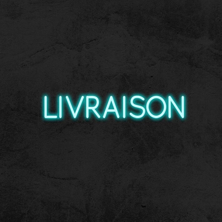 Livraison Neon Sign
