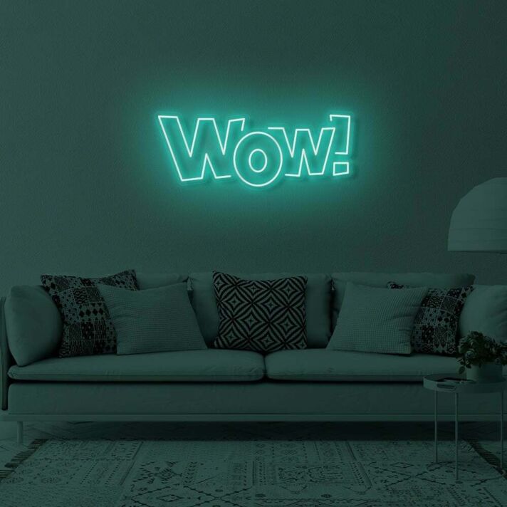 WOW! LED Neon Sign
