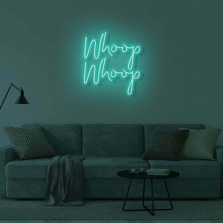 Whoop Whoop LED Sign