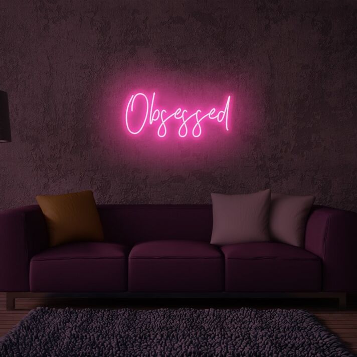 Obsessed LED Sign