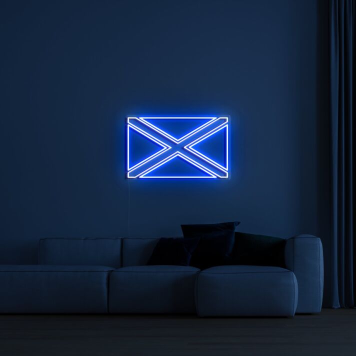 Scotland Flag Neon Sign
