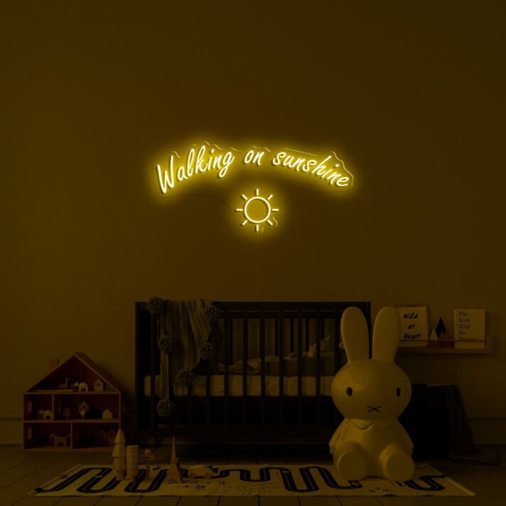 Walking On Sunshine Neon Sign