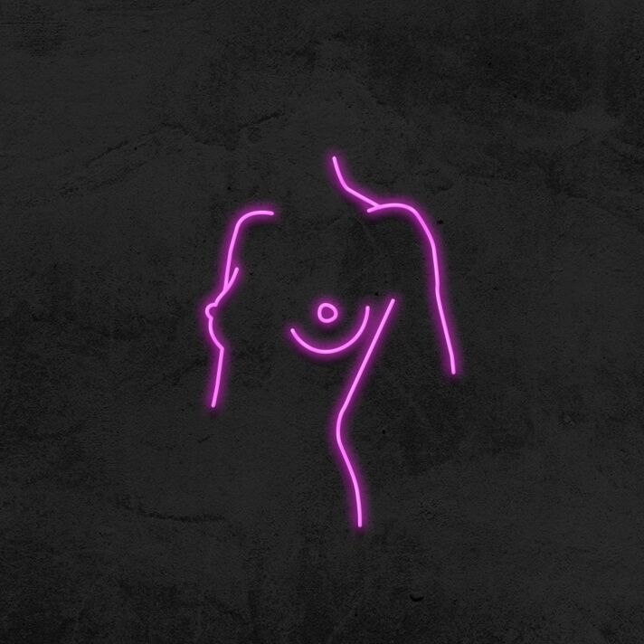 Woman Body Neon Sign