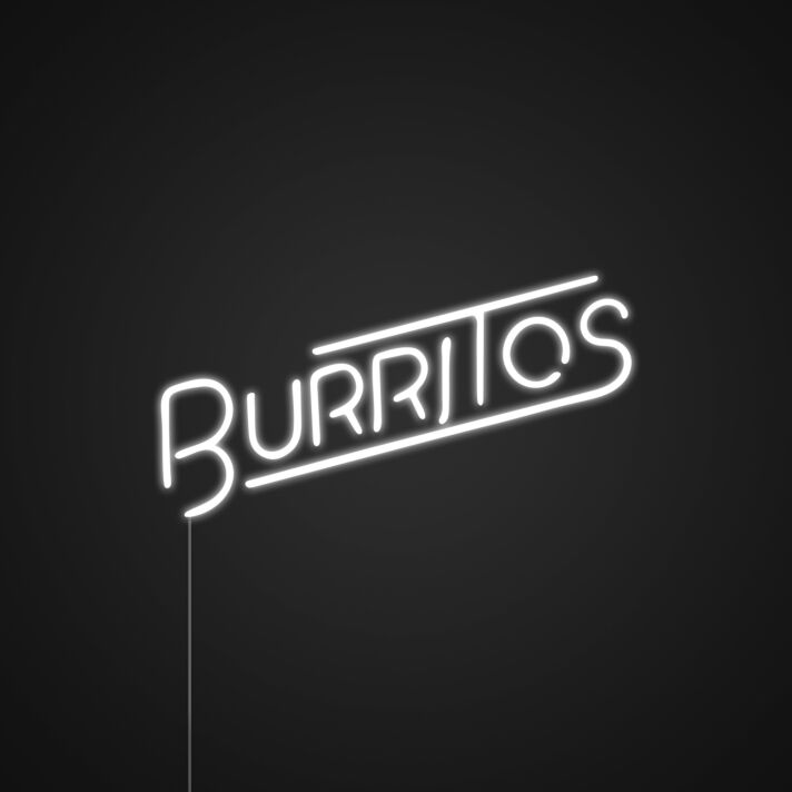 Burritos Neon Sign